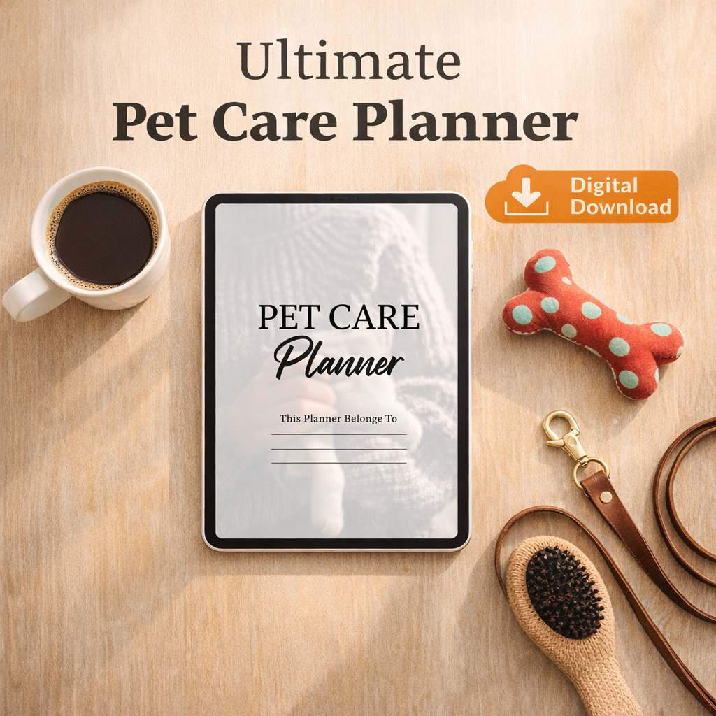 ultimate pet care planner | digital pet organizer & health tracker pdf ultimate pet care planner | digital pet organizer & health tracker pdf