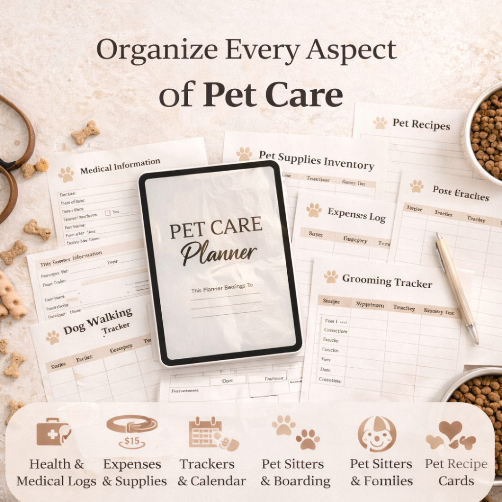 ultimate pet care planner | digital pet organizer & health tracker pdf ultimate pet care planner | digital pet organizer & health tracker pdf