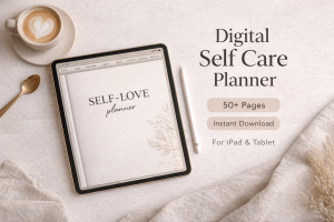 Digital Self Care Planner for Goodnotes digital self care planner for goodnotes